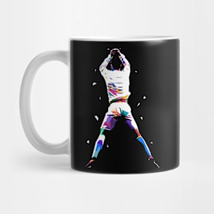 Football pop art Mug